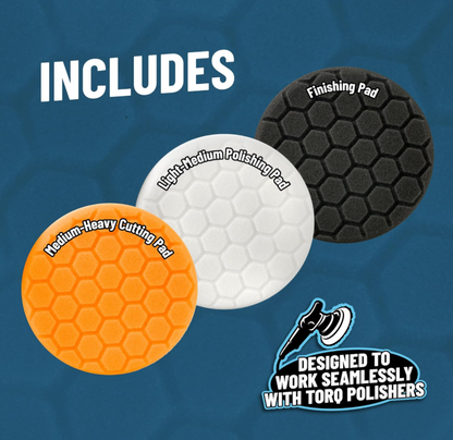 TORQX Paint Correction & Perfection Car Polish Kit